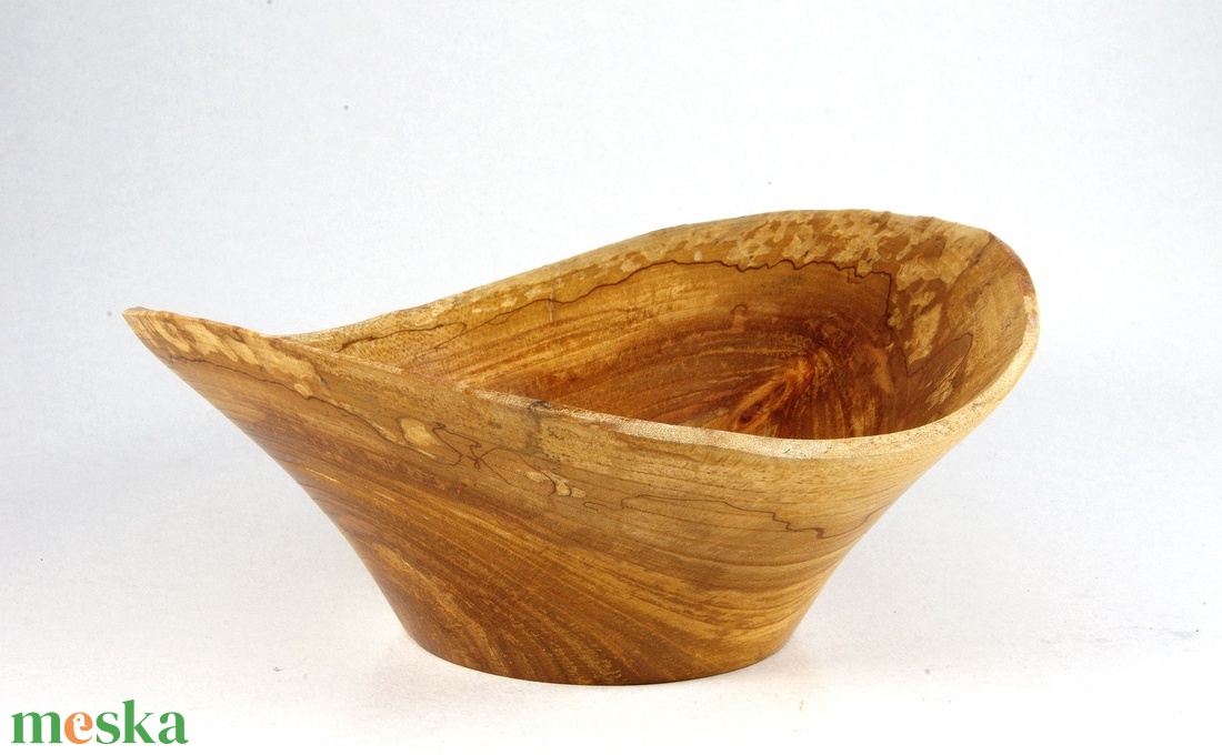 Öreg cseresznye - Egyedi, kézműves kínálótál cseresznye fából - otthon & életmód - dekoráció - asztal és polc dekoráció - asztaldísz - Meska.hu