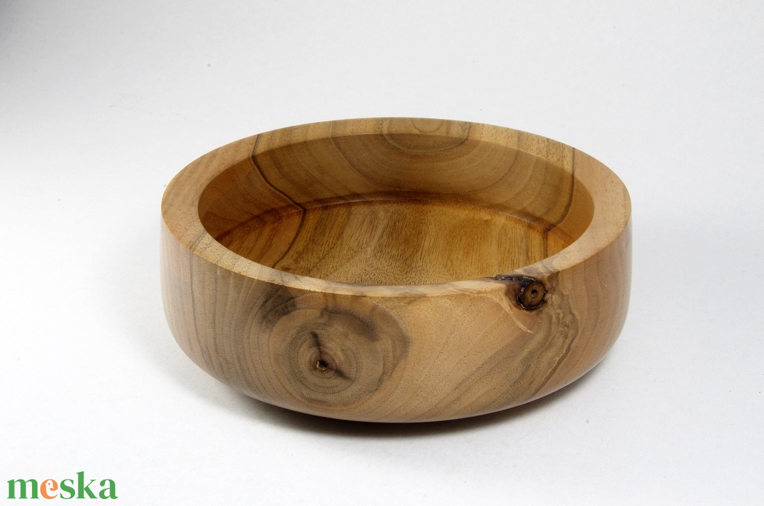 Kicsi minimál - Egyedi, kézműves kínáló diófából - otthon & életmód - dekoráció - asztal és polc dekoráció - asztaldísz - Meska.hu