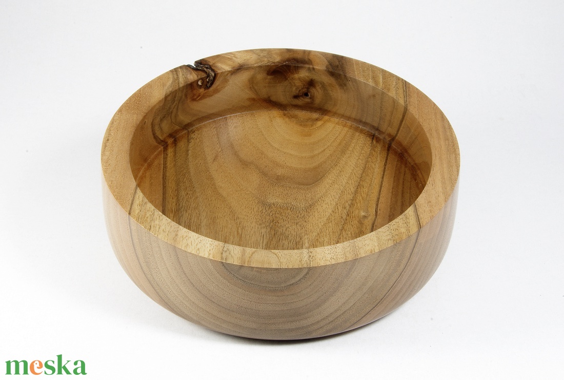 Kicsi minimál - Egyedi, kézműves kínáló diófából - otthon & életmód - dekoráció - asztal és polc dekoráció - asztaldísz - Meska.hu