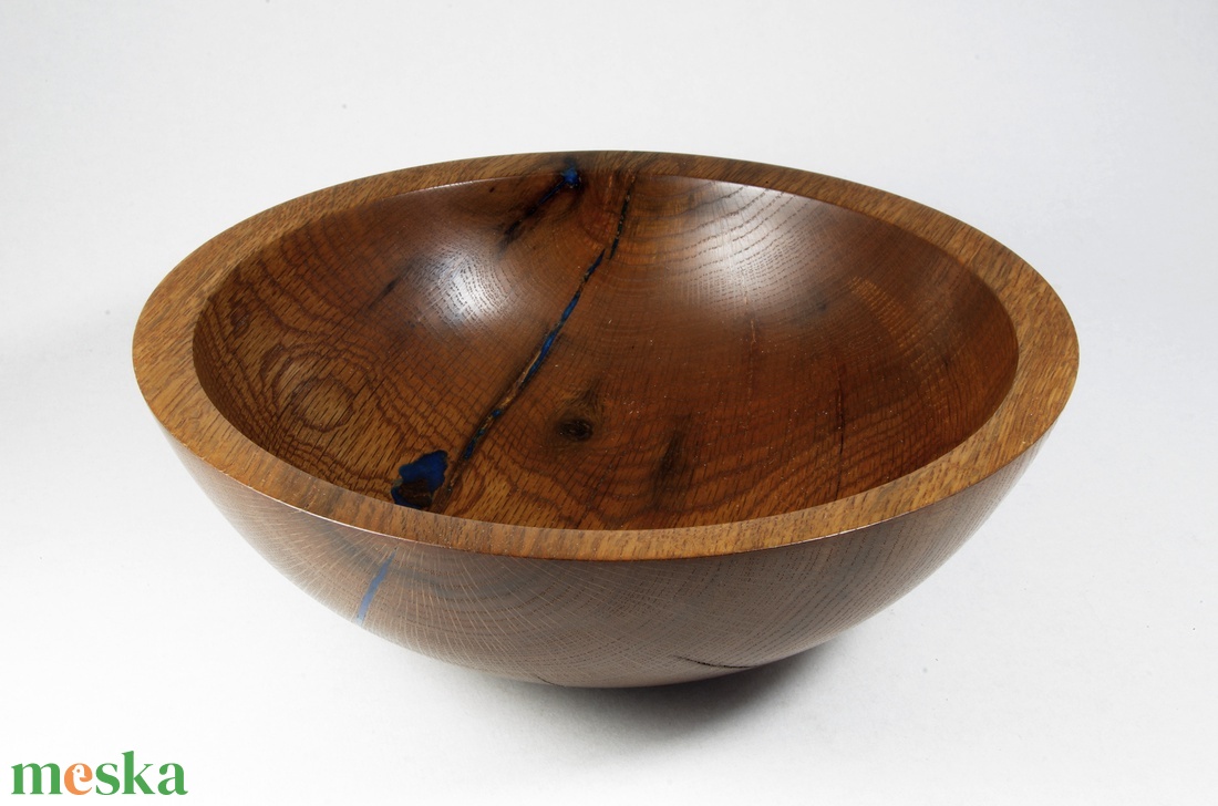 Rusztikusz modernikusz - Egyedi, kézműves kínálótál tölgyfából - otthon & életmód - dekoráció - asztal és polc dekoráció - asztaldísz - Meska.hu