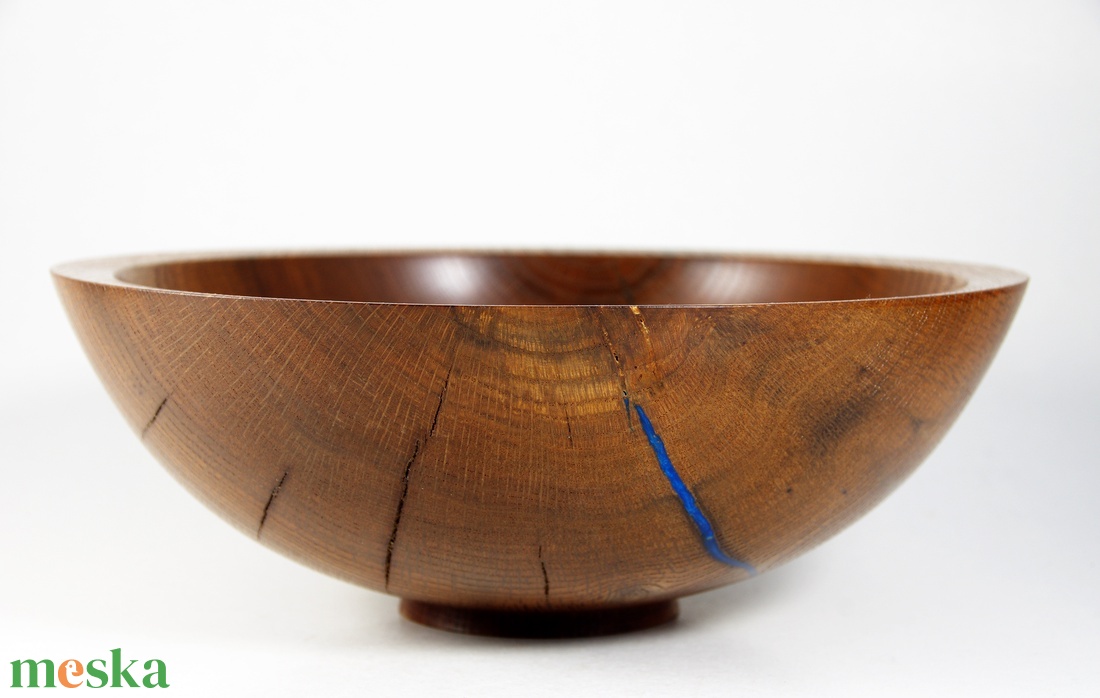 Rusztikusz modernikusz - Egyedi, kézműves kínálótál tölgyfából - otthon & életmód - dekoráció - asztal és polc dekoráció - asztaldísz - Meska.hu