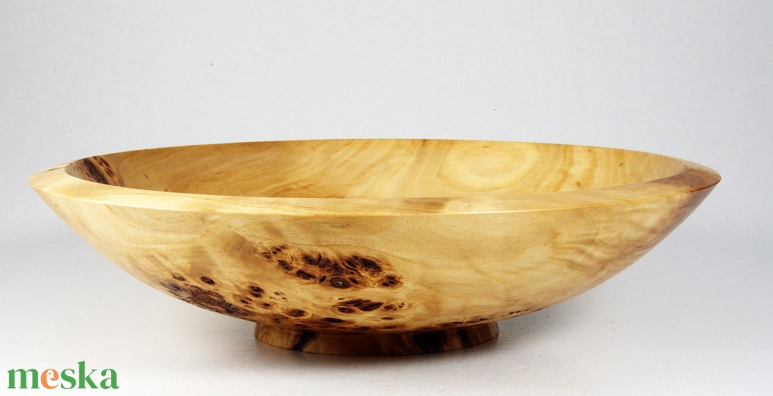 Csomoros- Egyedi, kézműves kínálótál nyárfából - otthon & életmód - dekoráció - asztal és polc dekoráció - asztaldísz - Meska.hu