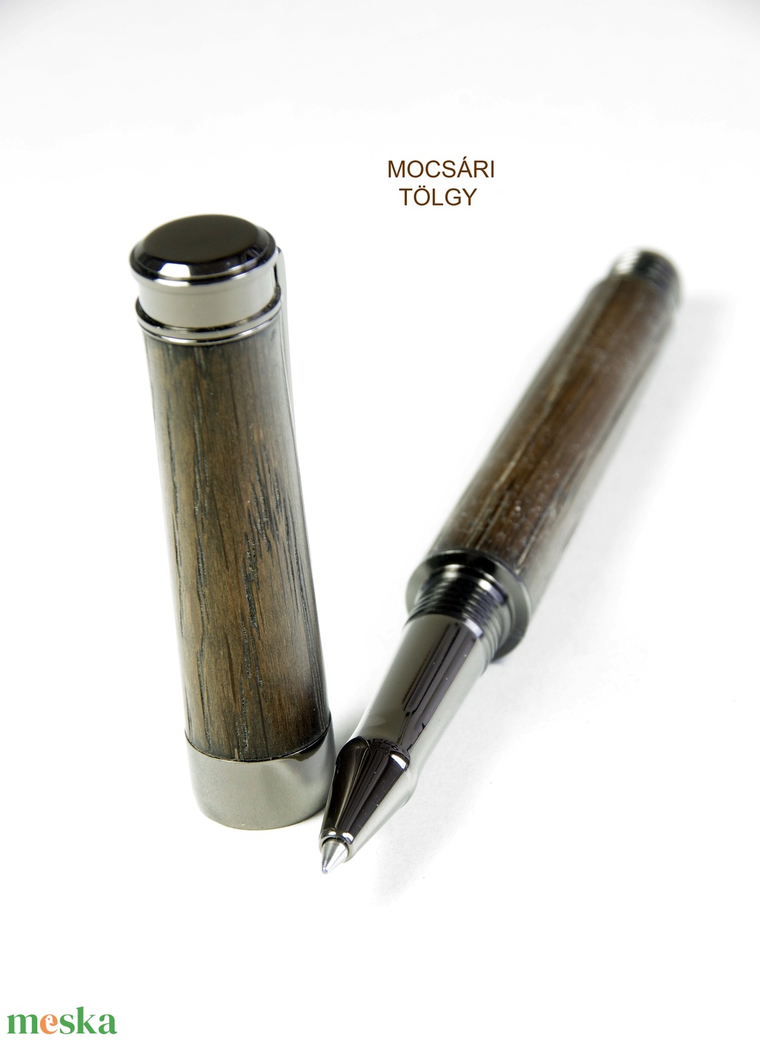 Mocsári tölgy - Egyedi, kézműves golyóstoll - otthon & életmód - papír, írószer - ceruza & toll - Meska.hu