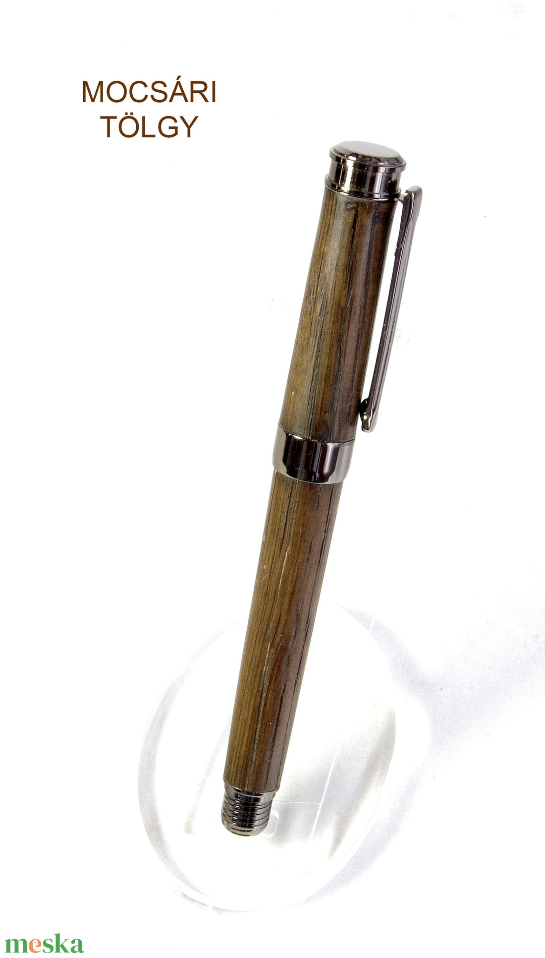 Mocsári tölgy - Egyedi, kézműves golyóstoll - otthon & életmód - papír, írószer - ceruza & toll - Meska.hu