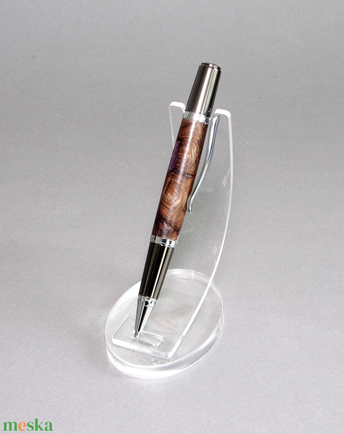 Ametiszt - Egyedi kézműves golyóstoll - otthon & életmód - papír, írószer - ceruza & toll - Meska.hu