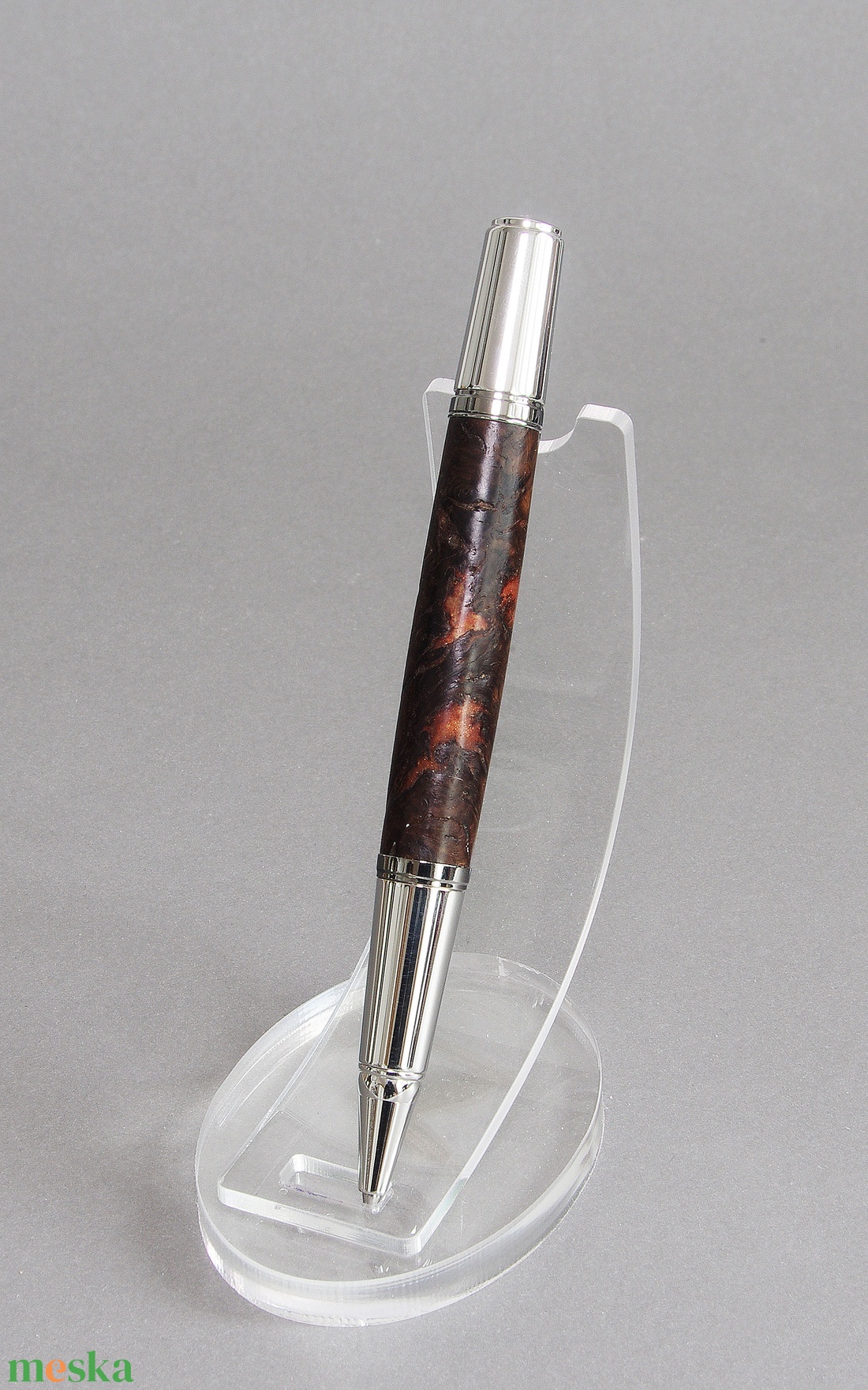 Borostyán - Egyedi, kézműves golyóstoll - otthon & életmód - papír, írószer - ceruza & toll - Meska.hu