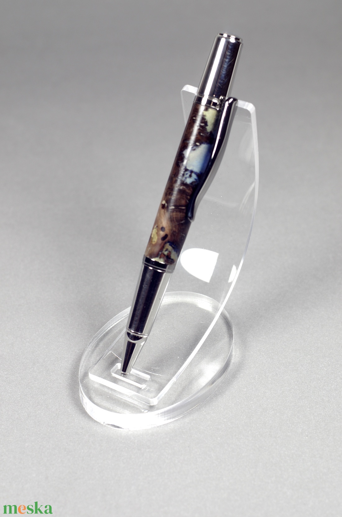 Aqua kvarc - Egyedi, kézműves golyóstoll - otthon & életmód - papír, írószer - ceruza & toll - Meska.hu