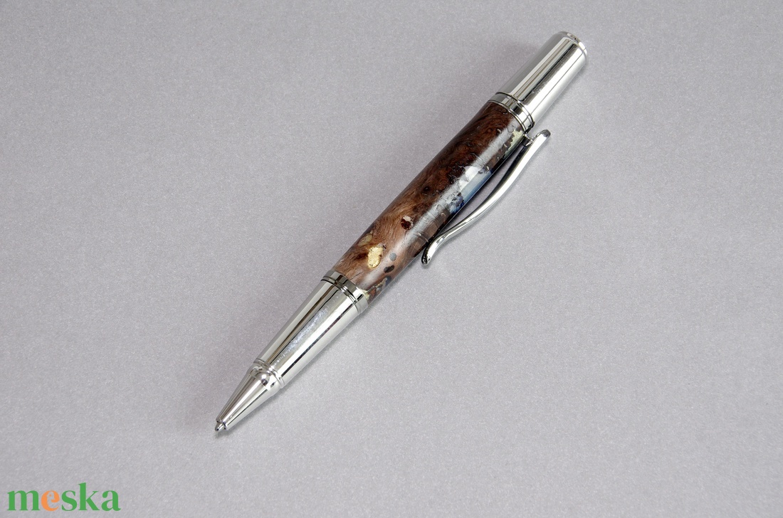 Aqua kvarc - Egyedi, kézműves golyóstoll - otthon & életmód - papír, írószer - ceruza & toll - Meska.hu