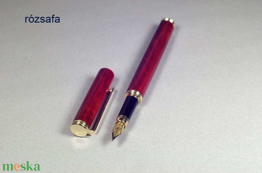 Rózsafa - Egyedi, kézműves töltőtoll  - otthon & életmód - papír, írószer - ceruza & toll - Meska.hu