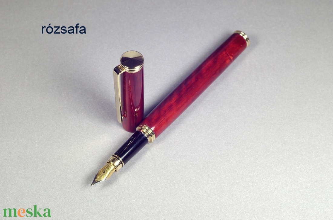 Rózsafa - Egyedi, kézműves töltőtoll  - otthon & életmód - papír, írószer - ceruza & toll - Meska.hu