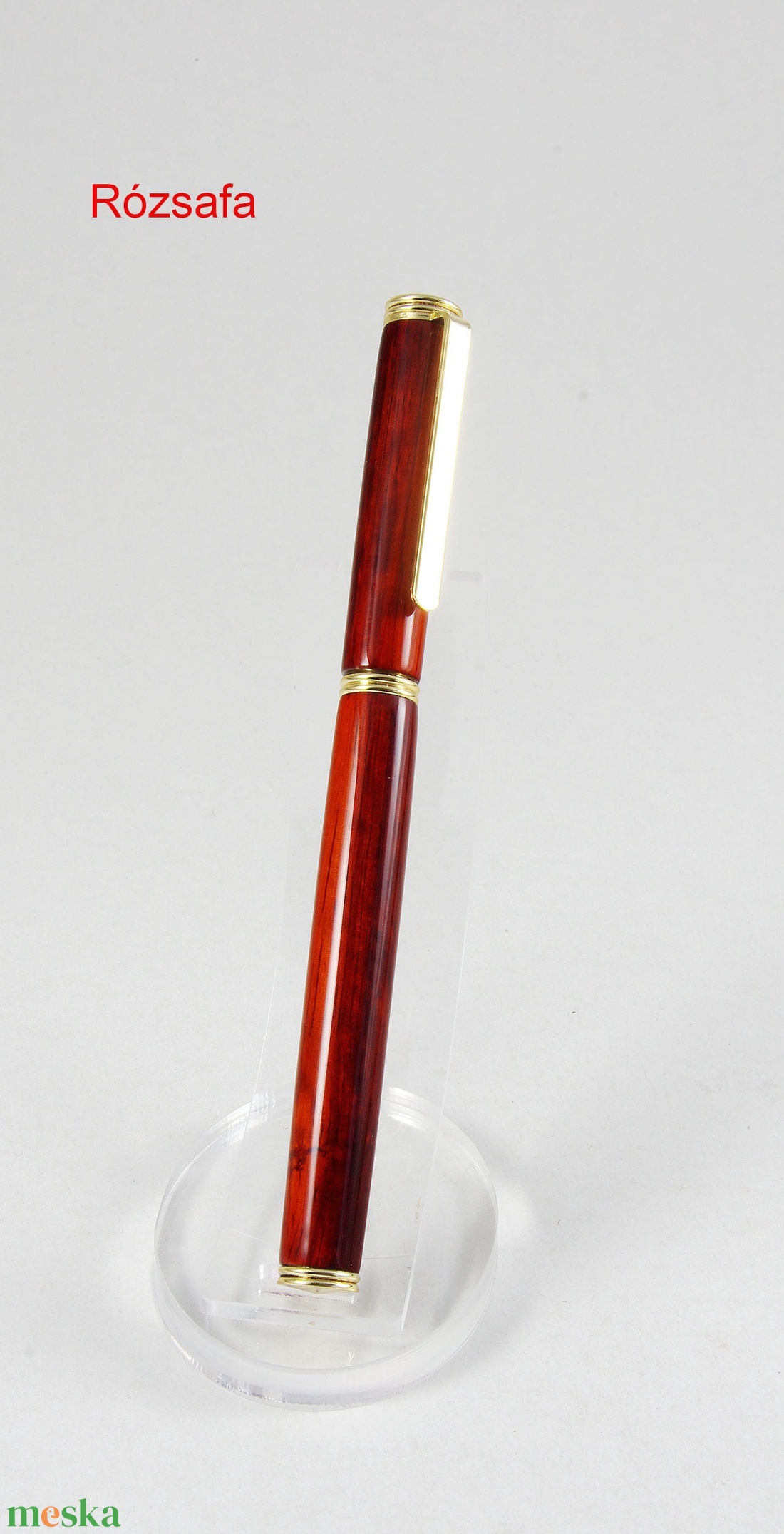 Rózsafa - Egyedi, kézműves töltőtoll  - otthon & életmód - papír, írószer - ceruza & toll - Meska.hu