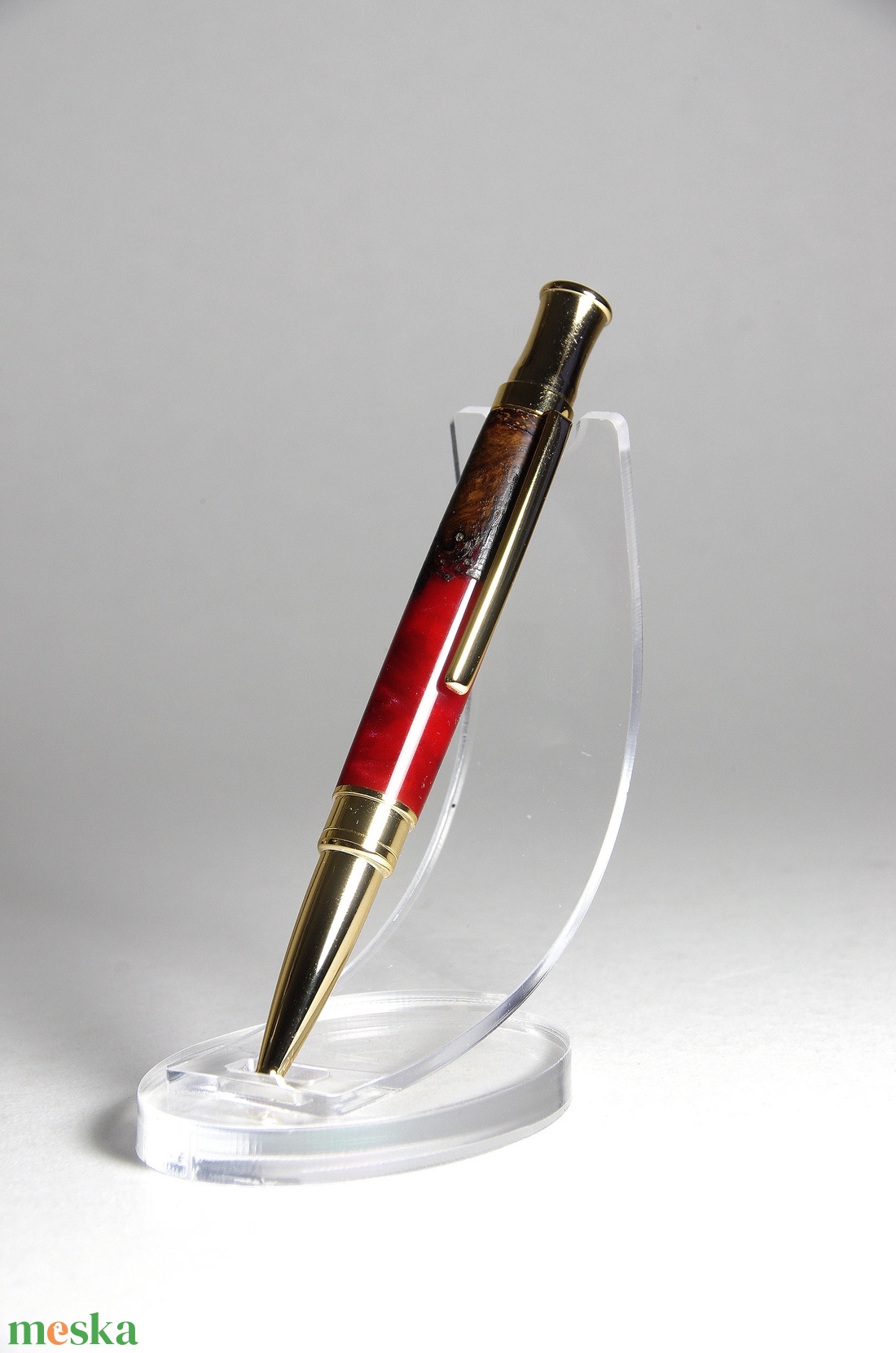 Golden line - Egyedi, kézműves golyóstoll - otthon & életmód - papír, írószer - ceruza & toll - Meska.hu