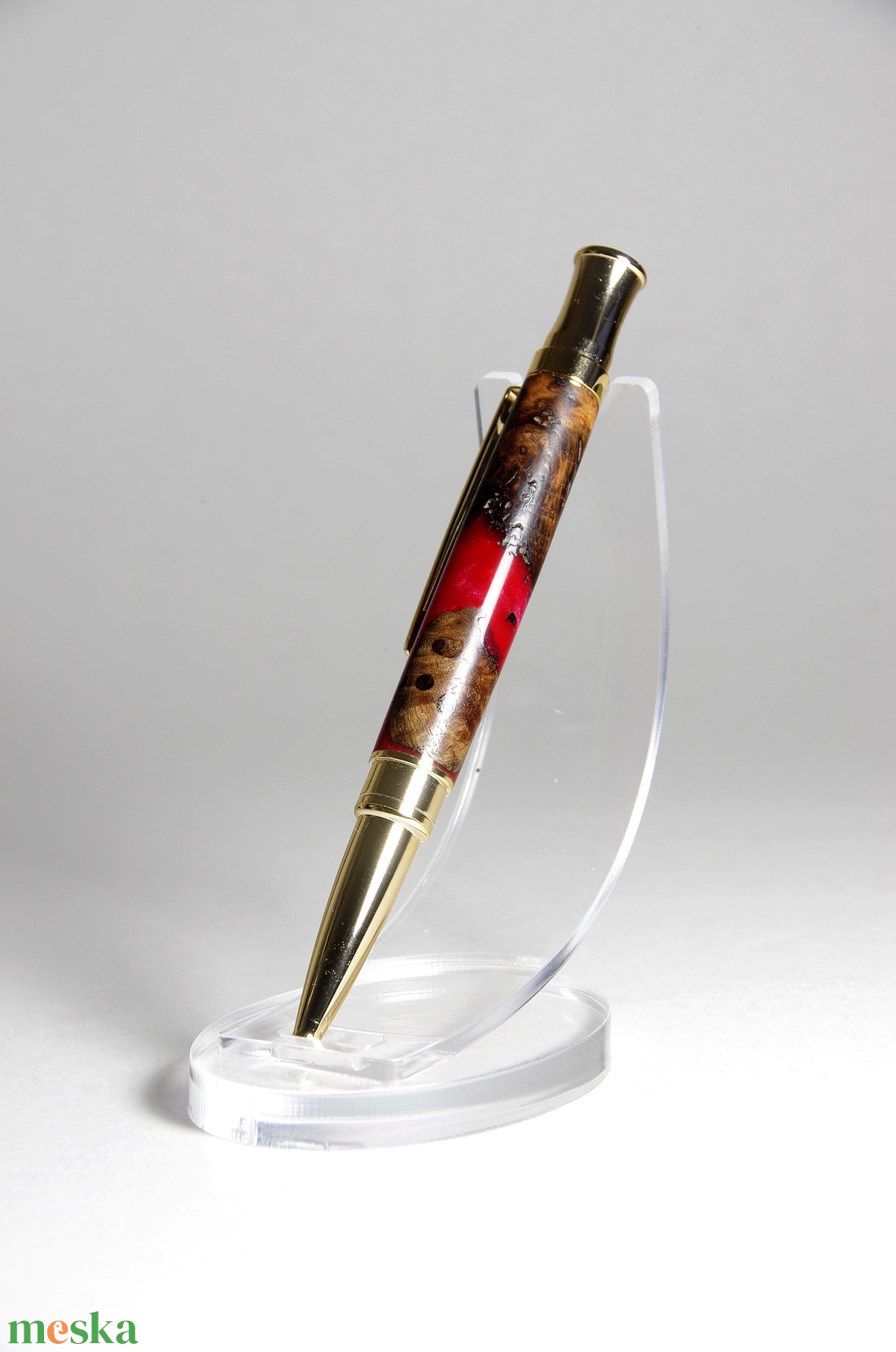 Golden line - Egyedi, kézműves golyóstoll - otthon & életmód - papír, írószer - ceruza & toll - Meska.hu