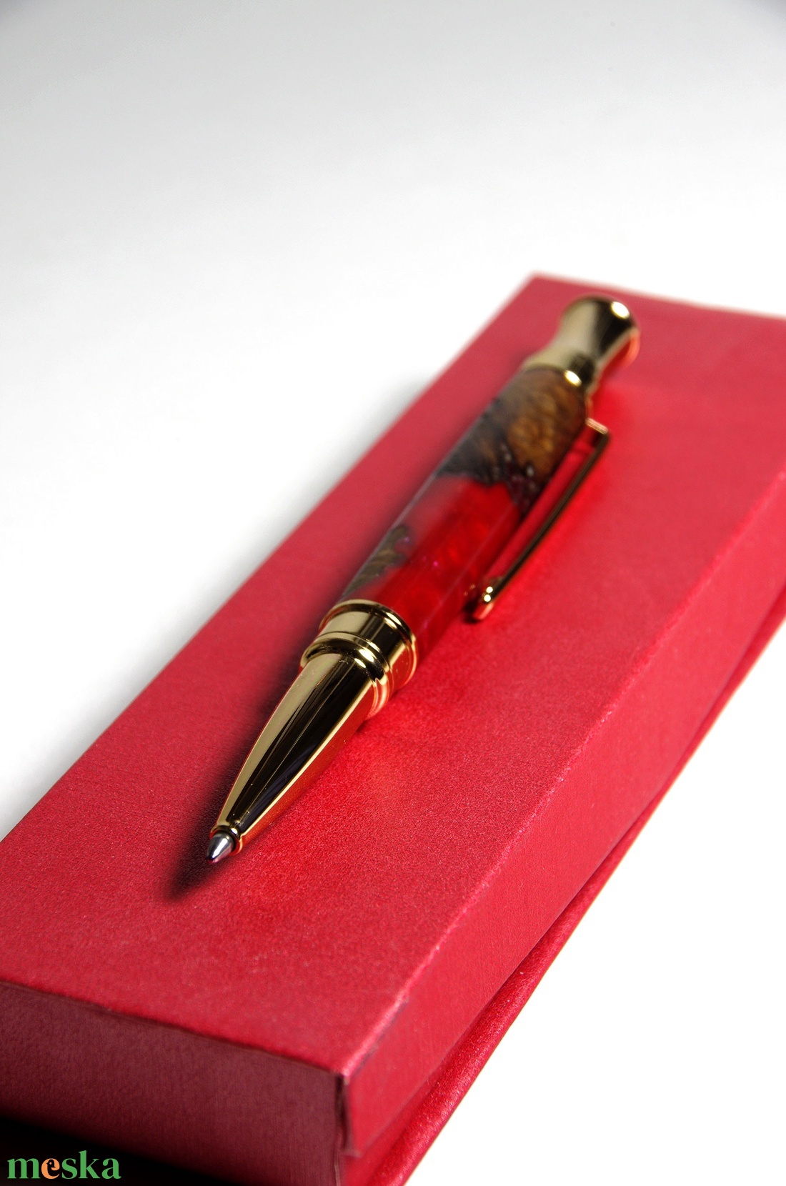 Golden line - Egyedi, kézműves golyóstoll - otthon & életmód - papír, írószer - ceruza & toll - Meska.hu