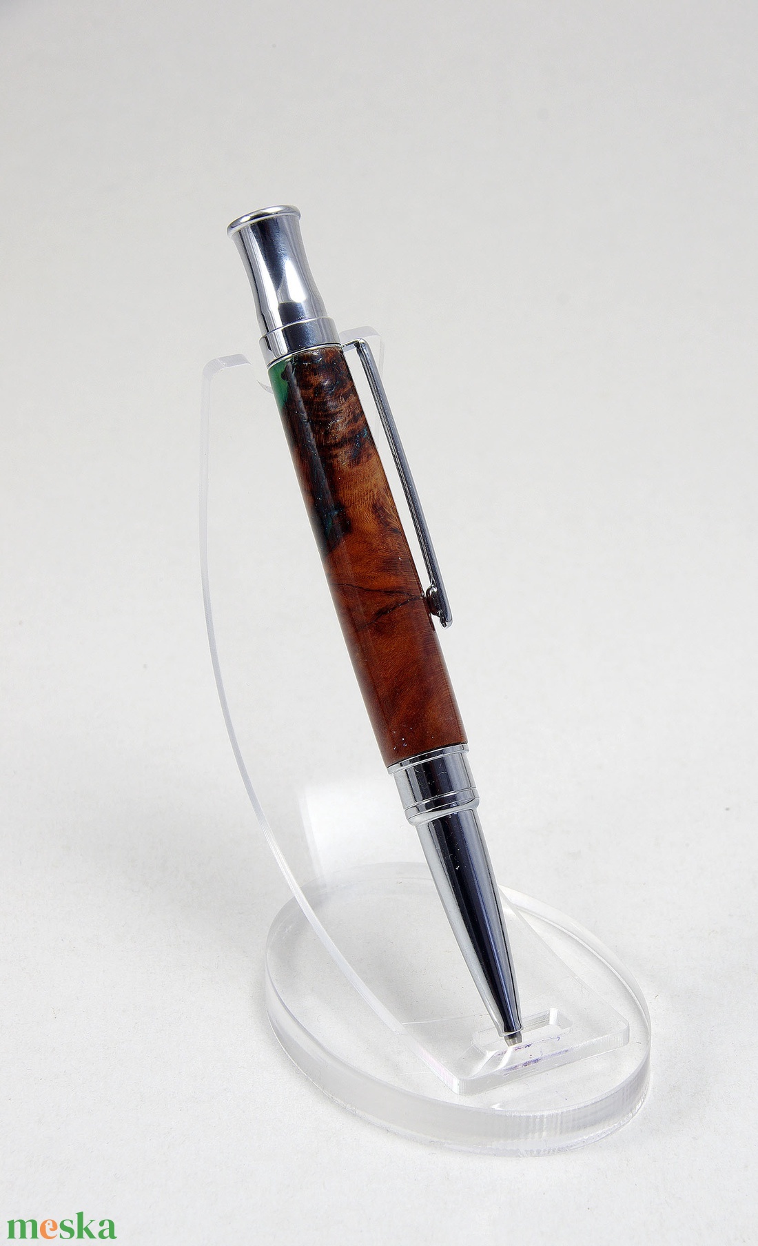 Silver line - Egyedi, kézműves golyóstoll - otthon & életmód - papír, írószer - ceruza & toll - Meska.hu