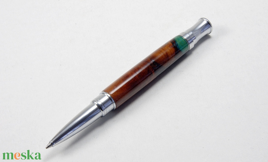 Silver line - Egyedi, kézműves golyóstoll - otthon & életmód - papír, írószer - ceruza & toll - Meska.hu