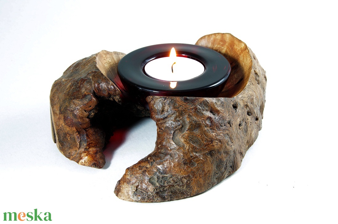 Kesze - kusza, Egyedi, kézműves mécsestartó - otthon & életmód - gyertya, illat, aroma - mécses és mécsestartó - Meska.hu