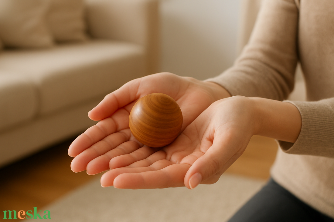 Talp és tenyér masszírozó golyó - Egyedi, kézműves termék - szépségápolás - testápolás - kéz- és lábápolás - Meska.hu