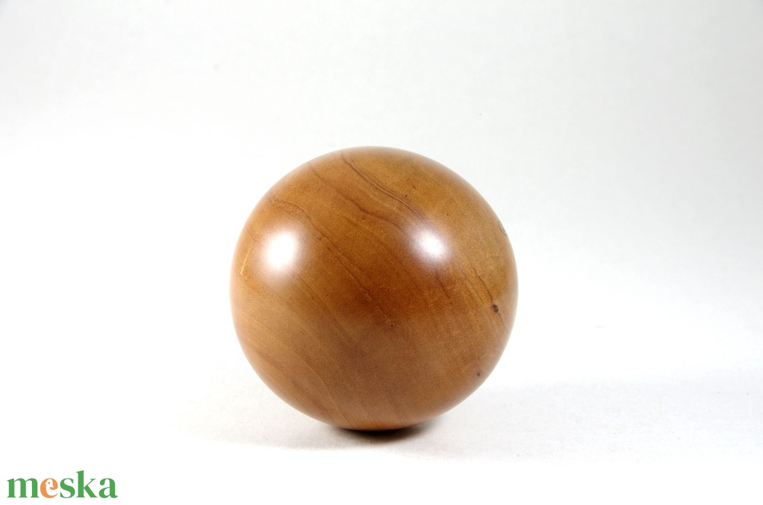 Gömböc II. - Egyedi, kézműves termék körtefából - otthon & életmód - dekoráció - asztal és polc dekoráció - asztaldísz - Meska.hu