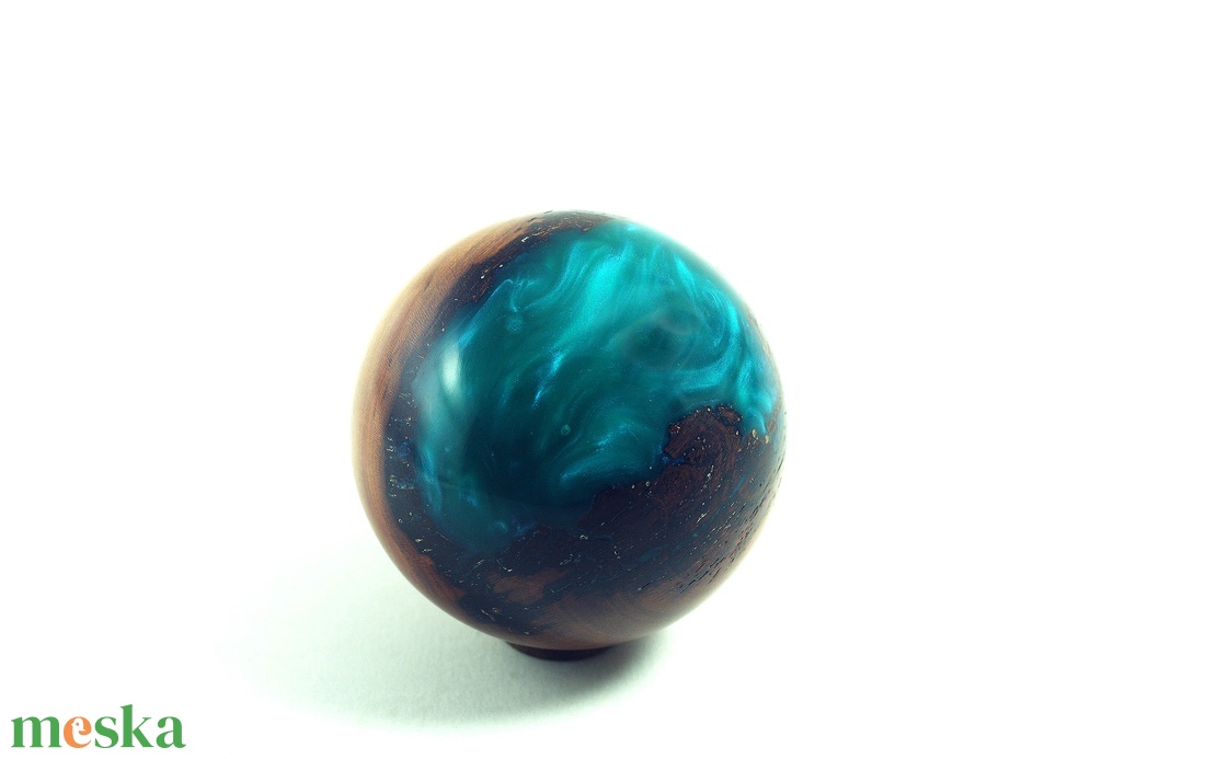 Zöld mélység - Egyedi, kézműves termék - otthon & életmód - dekoráció - asztal és polc dekoráció - asztaldísz - Meska.hu