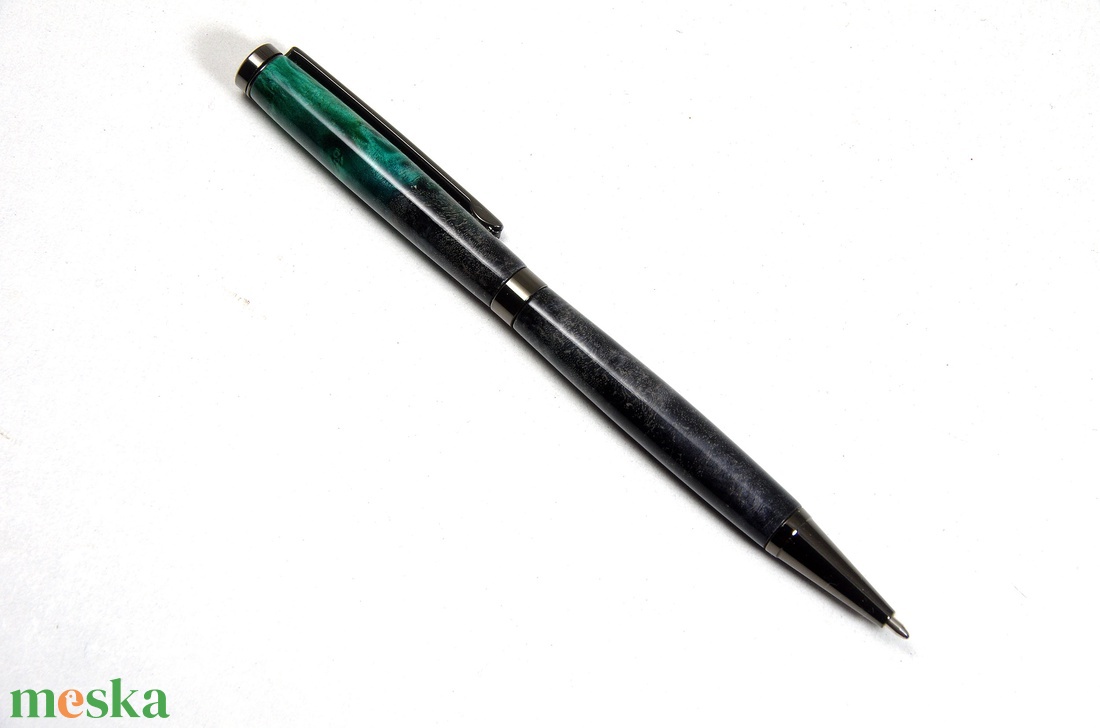 Fekete Herceg - Egyedi, kézműves golyóstoll - otthon & életmód - papír, írószer - ceruza & toll - Meska.hu