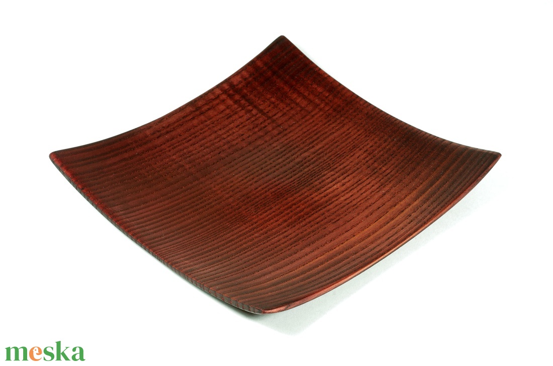 Pagoda - Egyedi, kézműves kínáló kőrisfából - otthon & életmód - dekoráció - asztal és polc dekoráció - asztaldísz - Meska.hu