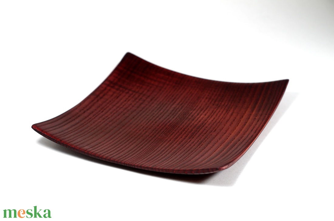 Pagoda - Egyedi, kézműves kínáló kőrisfából - otthon & életmód - dekoráció - asztal és polc dekoráció - asztaldísz - Meska.hu