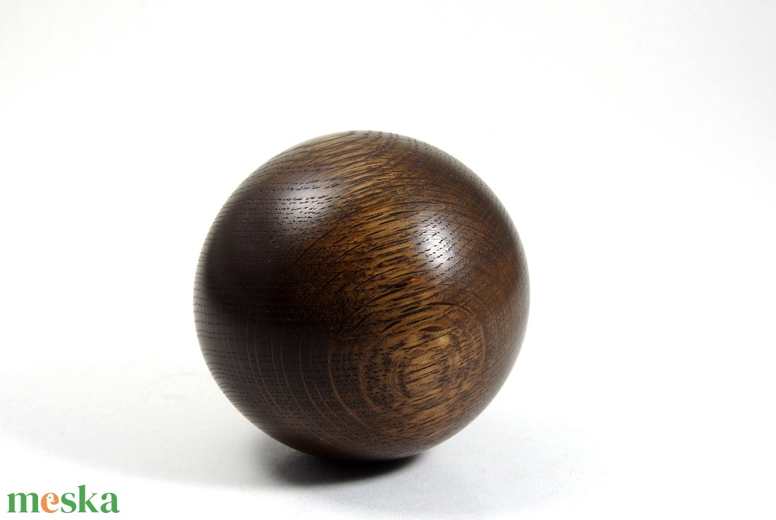 Fekete Gömböc - Egyedi, kézműves termék - kellékek & szerszámok - hobby fa alapanyag - fagolyó - Meska.hu