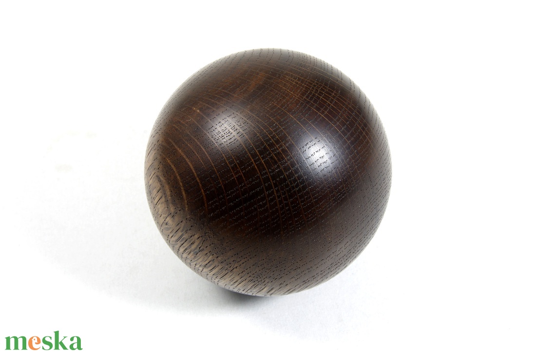 Fekete Gömböc - Egyedi, kézműves termék - kellékek & szerszámok - hobby fa alapanyag - fagolyó - Meska.hu