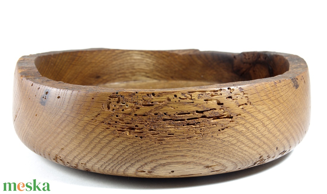 Matuzsálem - Egyedi, kézműves kínálótál tölgyfából - otthon & életmód - dekoráció - asztal és polc dekoráció - asztaldísz - Meska.hu