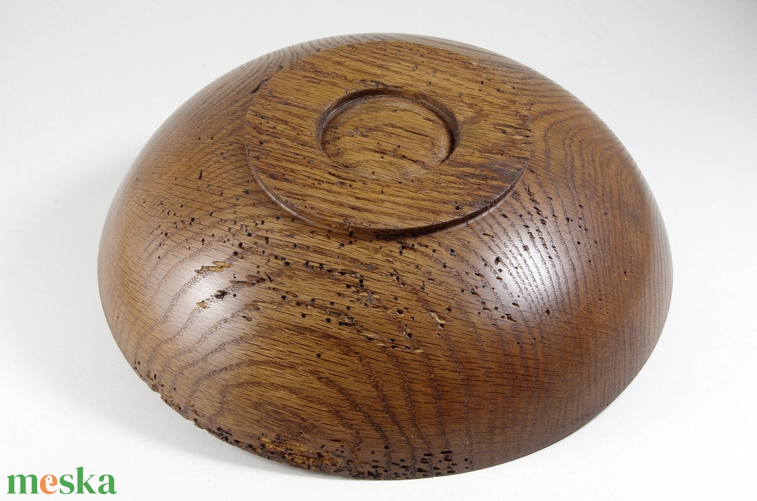 Matuzsálem II. - Egyedi, kézműves kínálótál tölgyfából - otthon & életmód - dekoráció - asztal és polc dekoráció - asztaldísz - Meska.hu