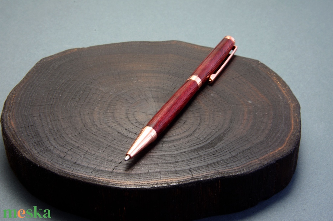 Rose gold - Egyedi, kézműves golyóstoll - otthon & életmód - papír, írószer - ceruza & toll - Meska.hu