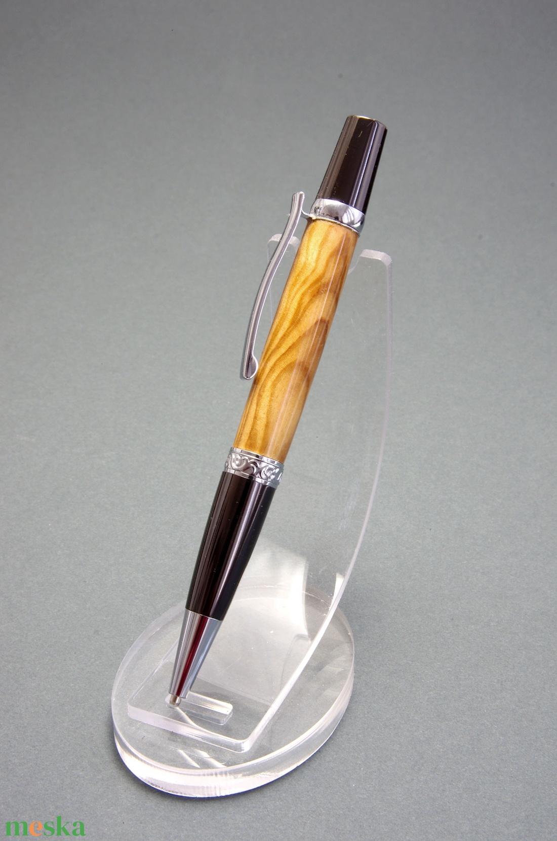 Toszkána - Egyedi, kézműves golyóstoll olajfából - otthon & életmód - papír, írószer - ceruza & toll - Meska.hu