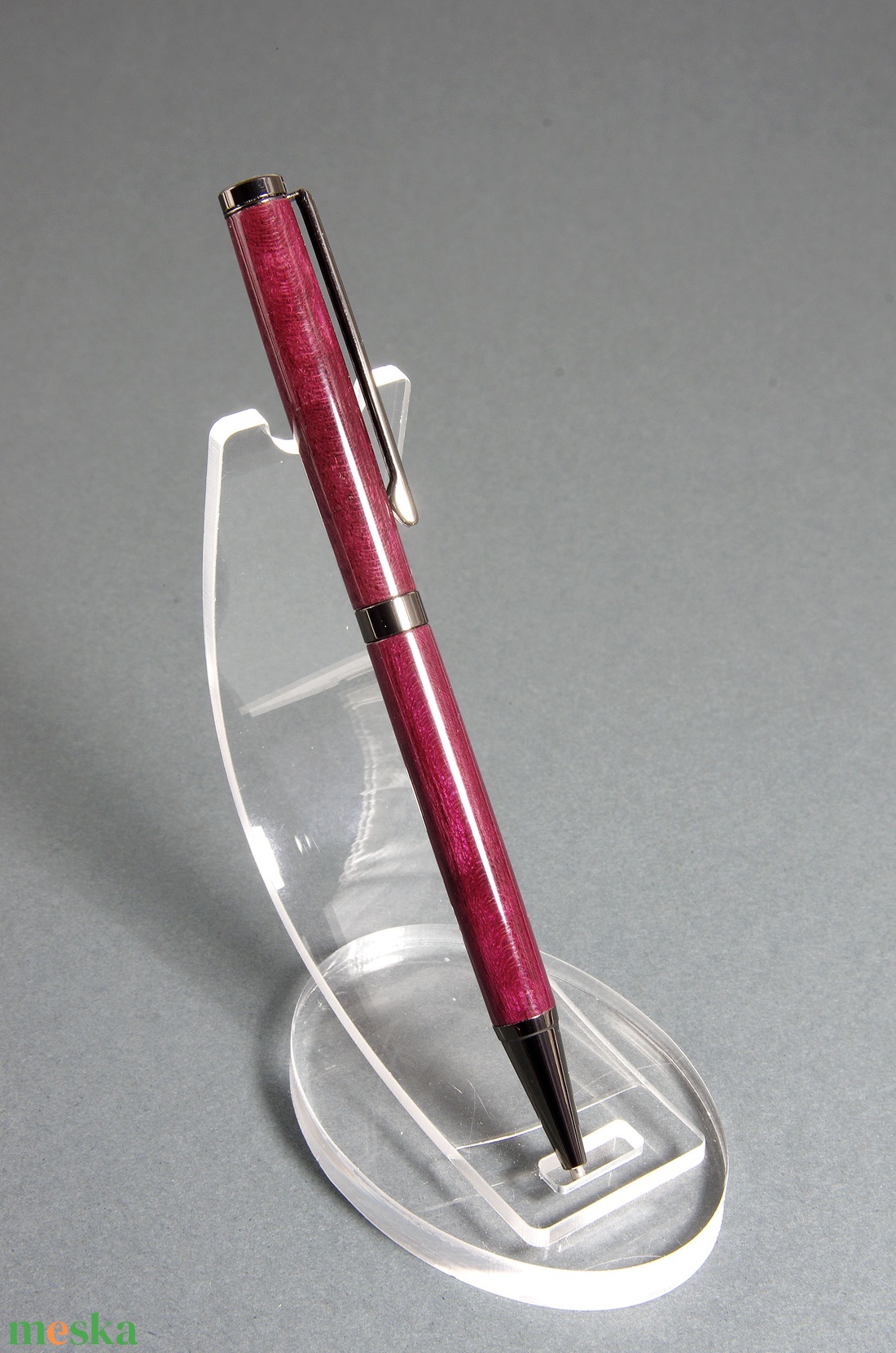 Bíborszív - Egyedi, kézműves golyóstoll - otthon & életmód - papír, írószer - ceruza & toll - Meska.hu