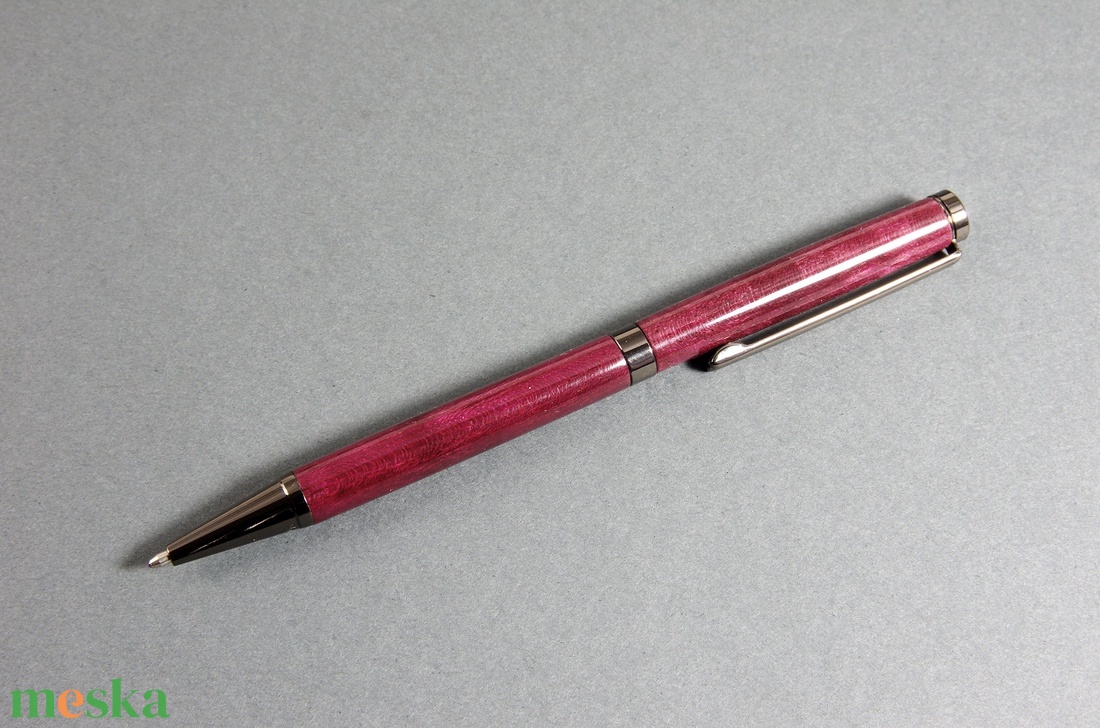 Bíborszív - Egyedi, kézműves golyóstoll - otthon & életmód - papír, írószer - ceruza & toll - Meska.hu
