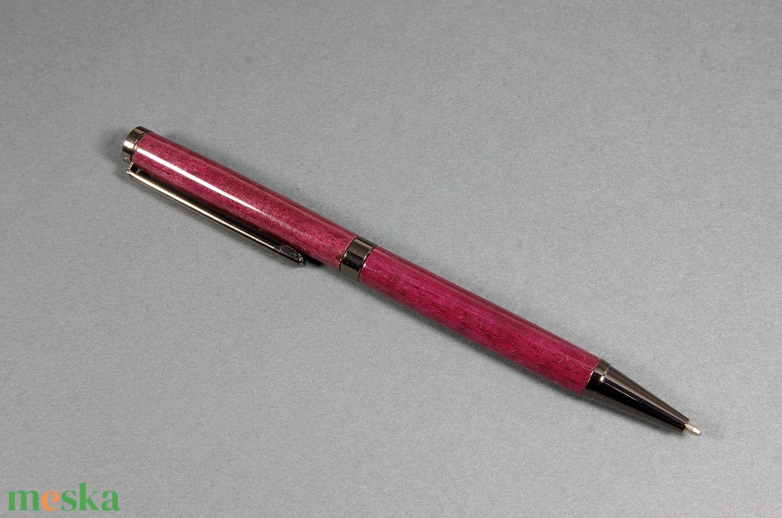 Bíborszív - Egyedi, kézműves golyóstoll - otthon & életmód - papír, írószer - ceruza & toll - Meska.hu