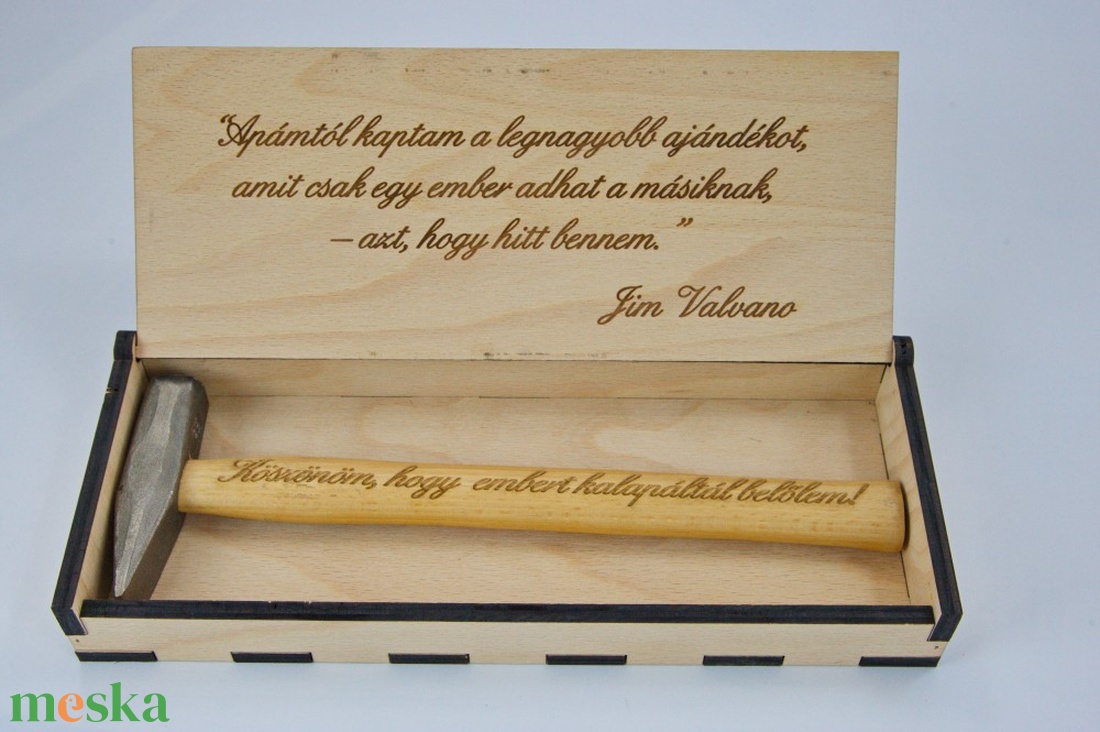 Kalapács gravírozott felirattal /199 - esküvő - emlék & ajándék - szülőköszöntő ajándék - Meska.hu Kalapács gravírozott felirattal /199 - esküvő - emlék & ajándék - szülőköszöntő ajándék - Meska.hu
