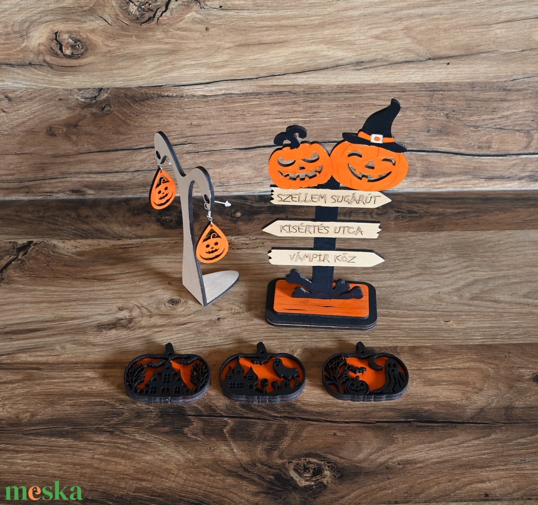 Halloweeni Tök kollekció - otthon & életmód - dekoráció - halloween - halloweeni dekoráció - Meska.hu