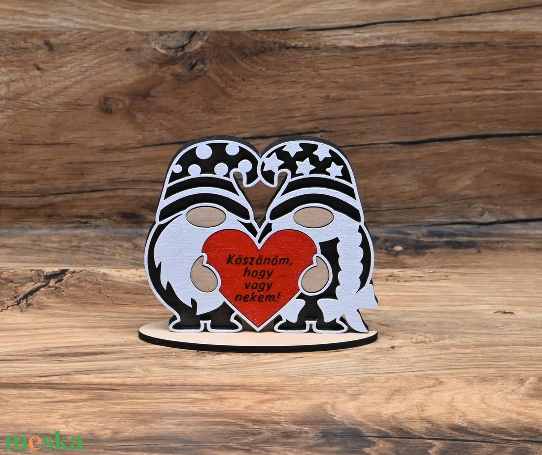 Törpepár! Manók is tudnak szerelmesek lenni!  - kellékek & szerszámok - dekorációs kellékek - figurák - Meska.hu