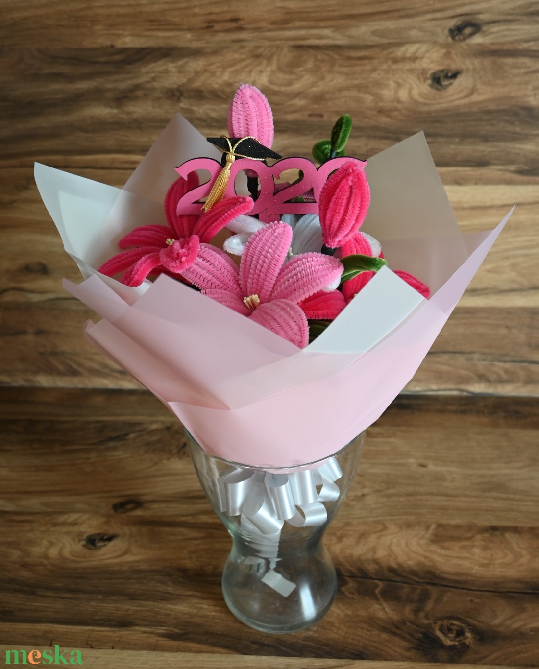 Ovis ballagási örökvirág csokor � maradandó emlék a ballagás napjára! - otthon & életmód - virágdekoráció - virágok - virágcsokor - Meska.hu