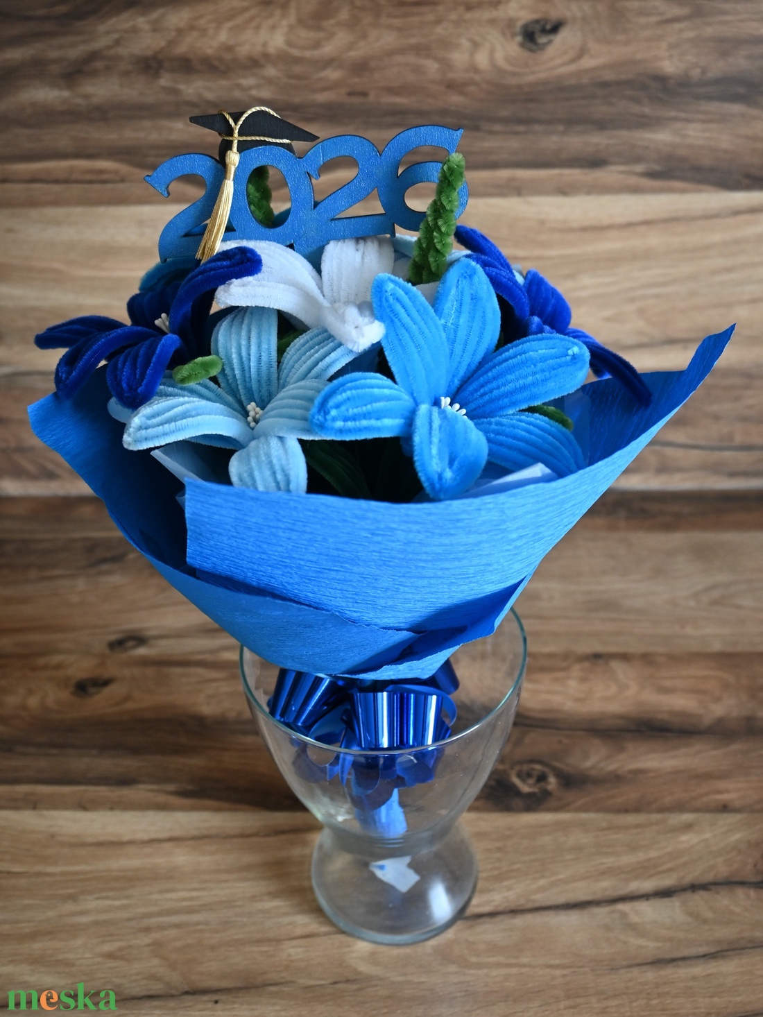 Ovis ballagási örökvirág csokor � maradandó emlék a ballagás napjára! - otthon & életmód - virágdekoráció - virágok - virágcsokor - Meska.hu