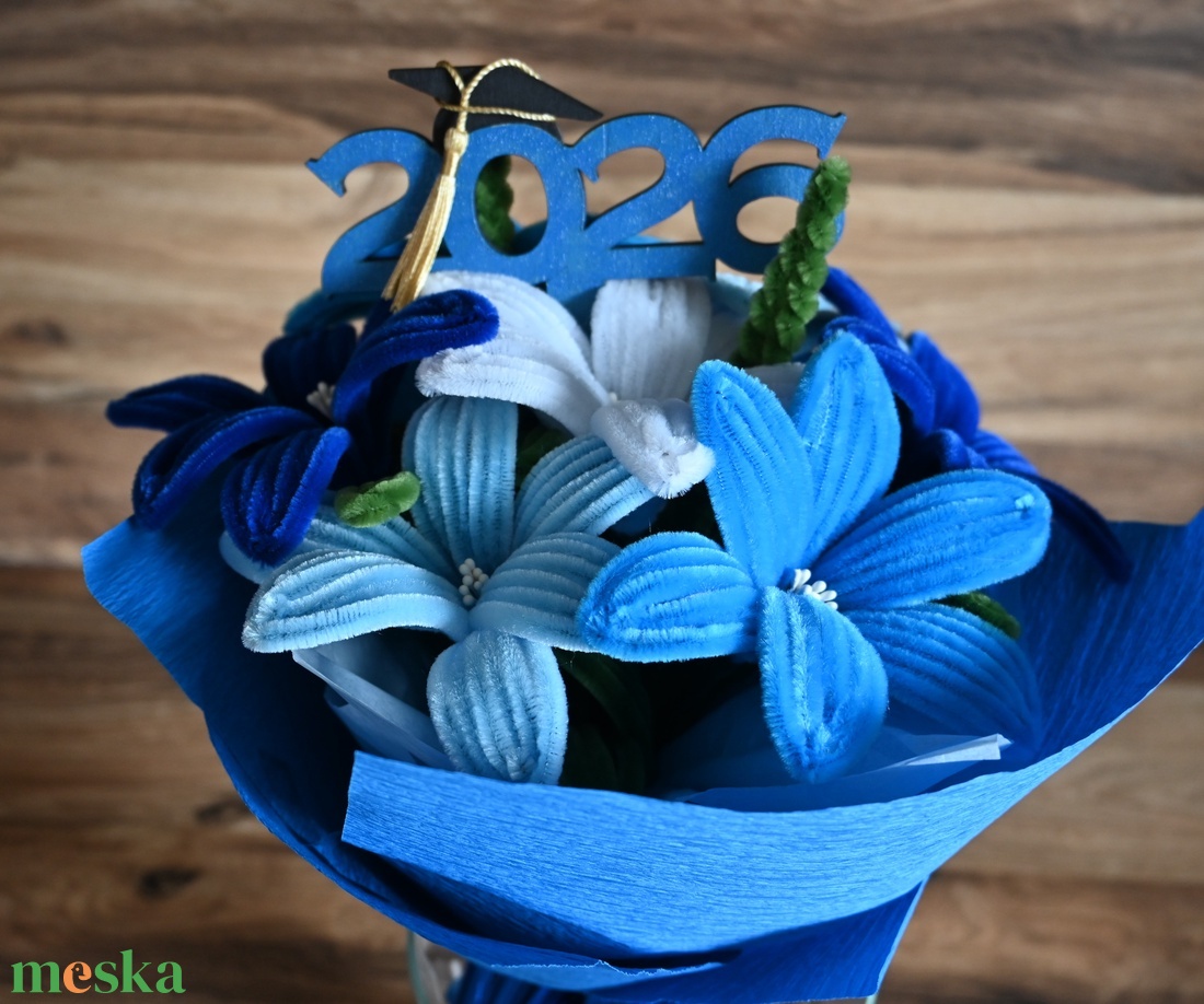 Ovis ballagási örökvirág csokor � maradandó emlék a ballagás napjára! - otthon & életmód - virágdekoráció - virágok - virágcsokor - Meska.hu