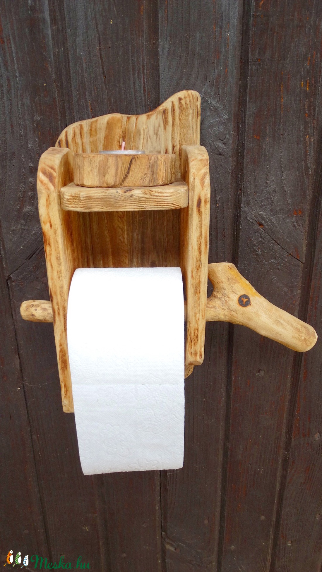 Toalett papír tartó - otthon & lakás - fürdőszoba - Meska.hu