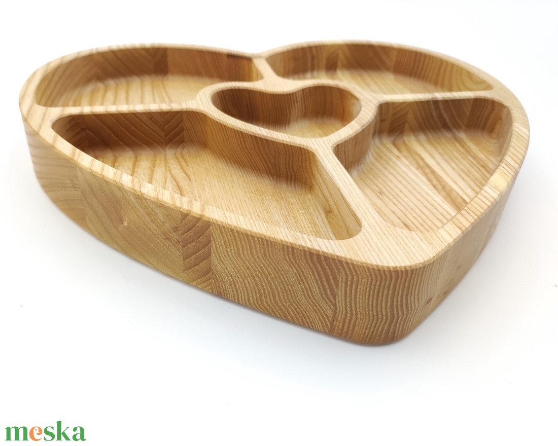 Fa tálaló tál osztott szív alakú NOS30 - otthon & életmód - konyhafelszerelés, tálalás - tálalás - kínálótál - Meska.hu Fa tálaló tál osztott szív alakú NOS30 - otthon & életmód - konyhafelszerelés, tálalás - tálalás - kínálótál - Meska.hu