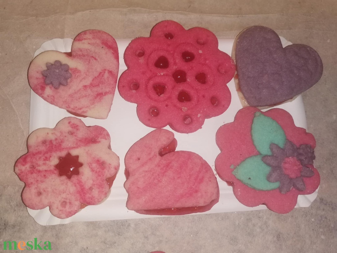 Kézműves linzer - élelmiszer - édesség - Meska.hu