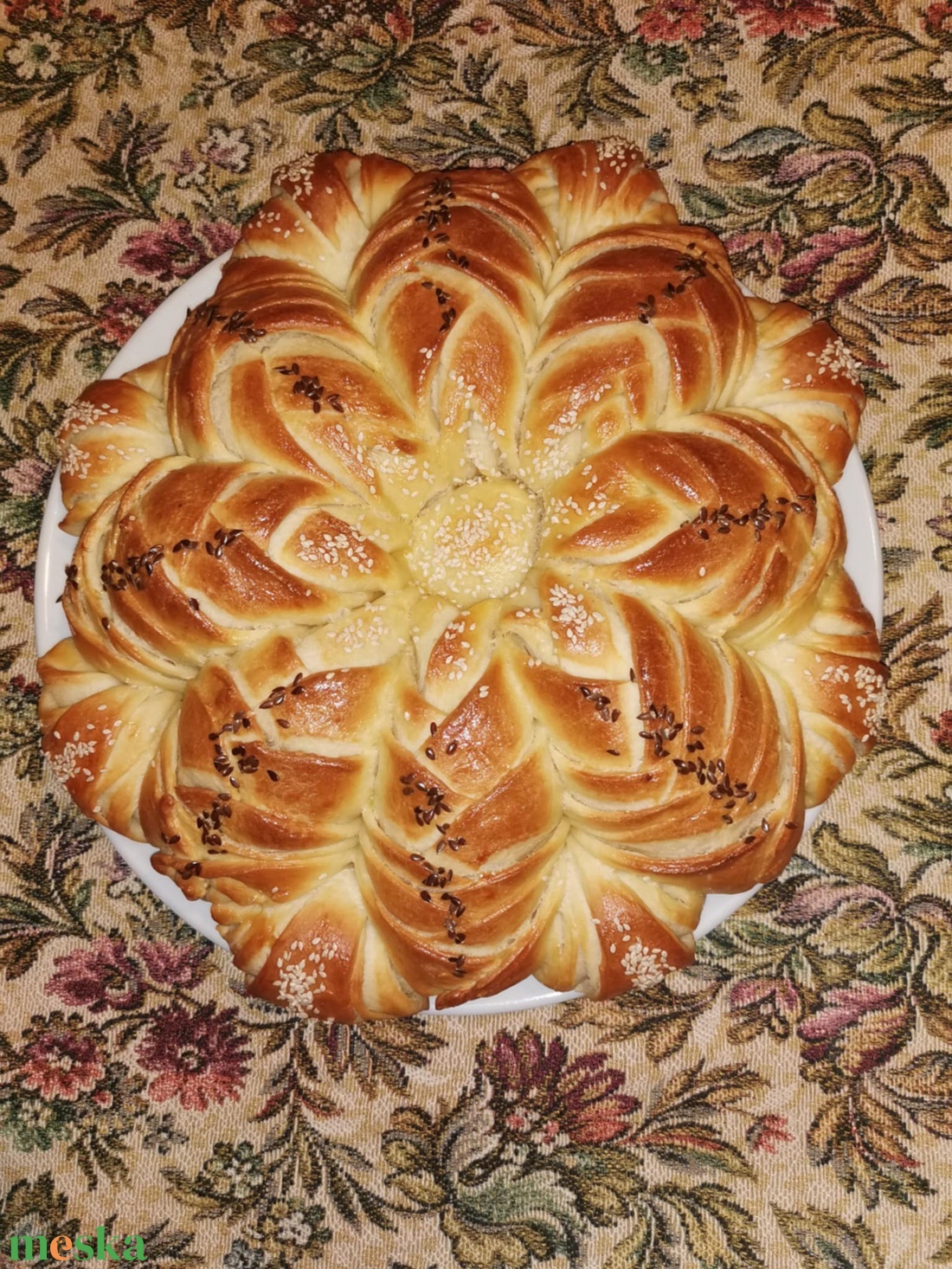 Kézműves cifra kenyér - élelmiszer - tészta - Meska.hu