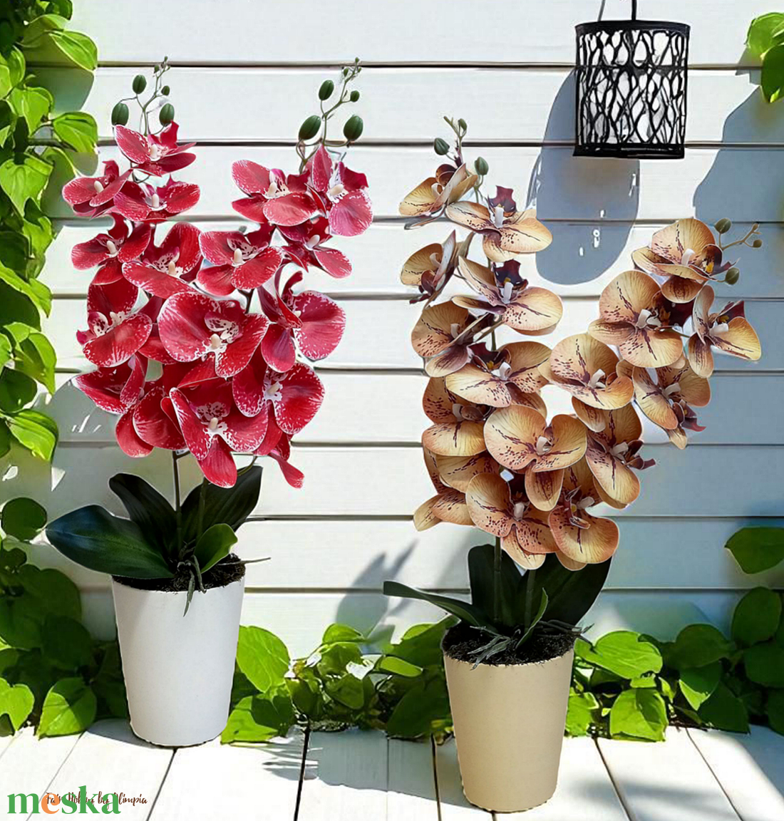 Orchidea kerámia kaspóban - otthon & életmód - dekoráció - asztal és polc dekoráció - asztaldísz - Meska.hu Orchidea kerámia kaspóban - otthon & életmód - dekoráció - asztal és polc dekoráció - asztaldísz - Meska.hu