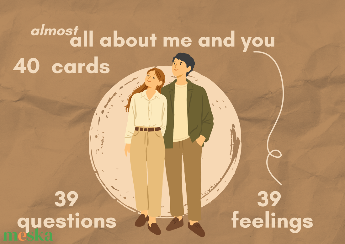 Párkapcsolati ismerkedési szerelmi kártyák 40 db angol kérdés kommunikációs kártyák letölthető nyomtatható - művészet - grafika & illusztráció - digitális - Meska.hu