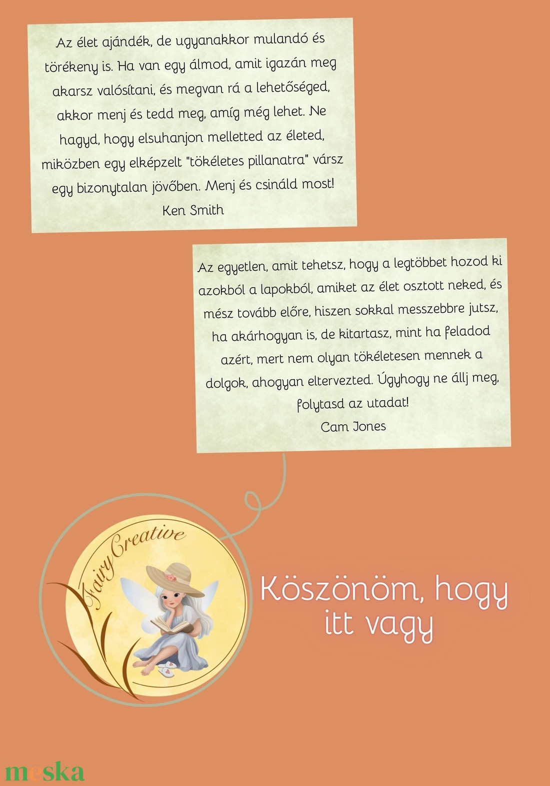 Megerősítő motivációs kártyák 60 kártya tudatosság  - művészet - naptárkártyák, sportkártyák - Meska.hu