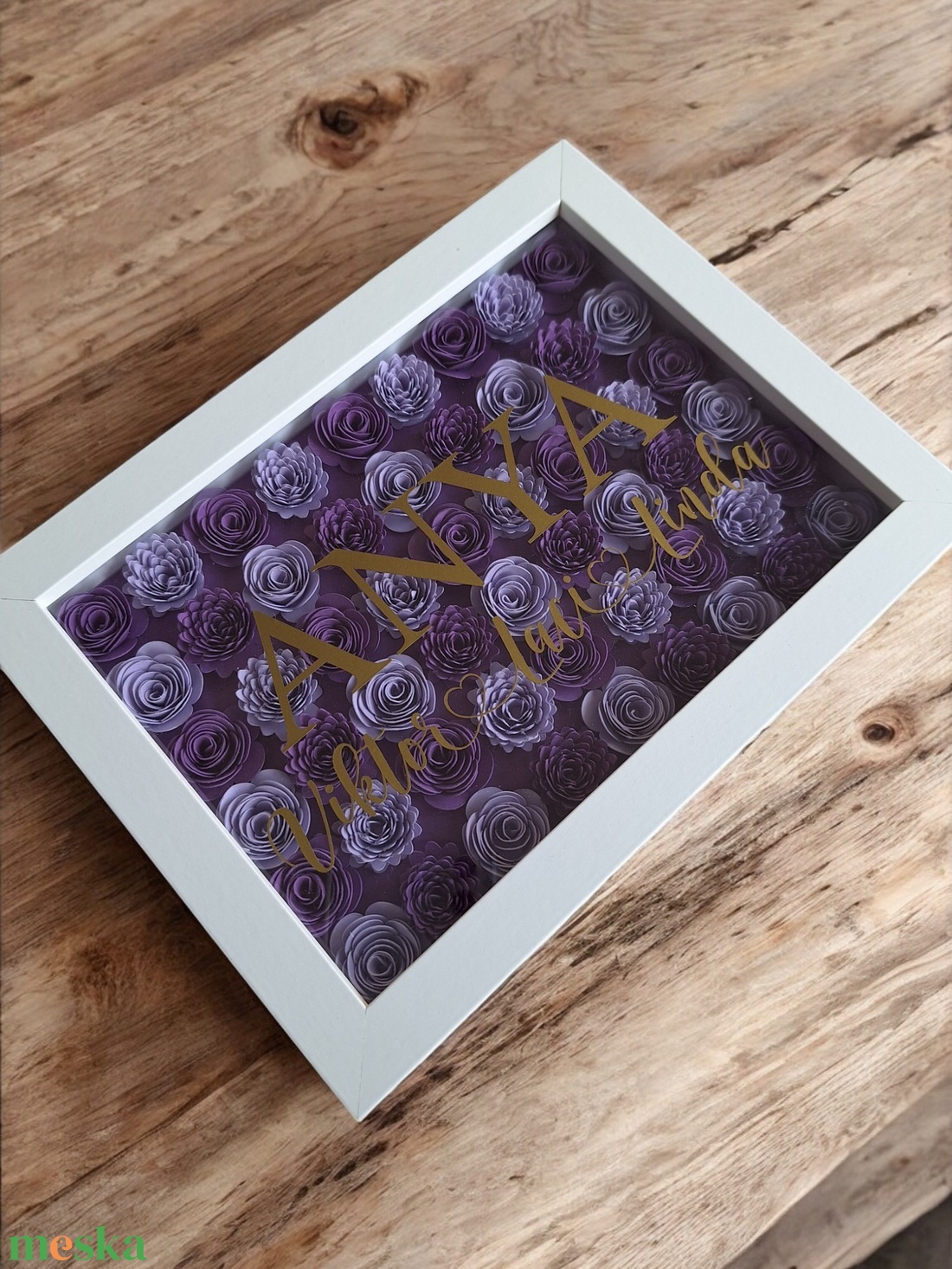 Anyák napi ajándék, képkeret #1 - otthon & életmód - dekoráció - kép & falikép - 3d képek - Meska.hu